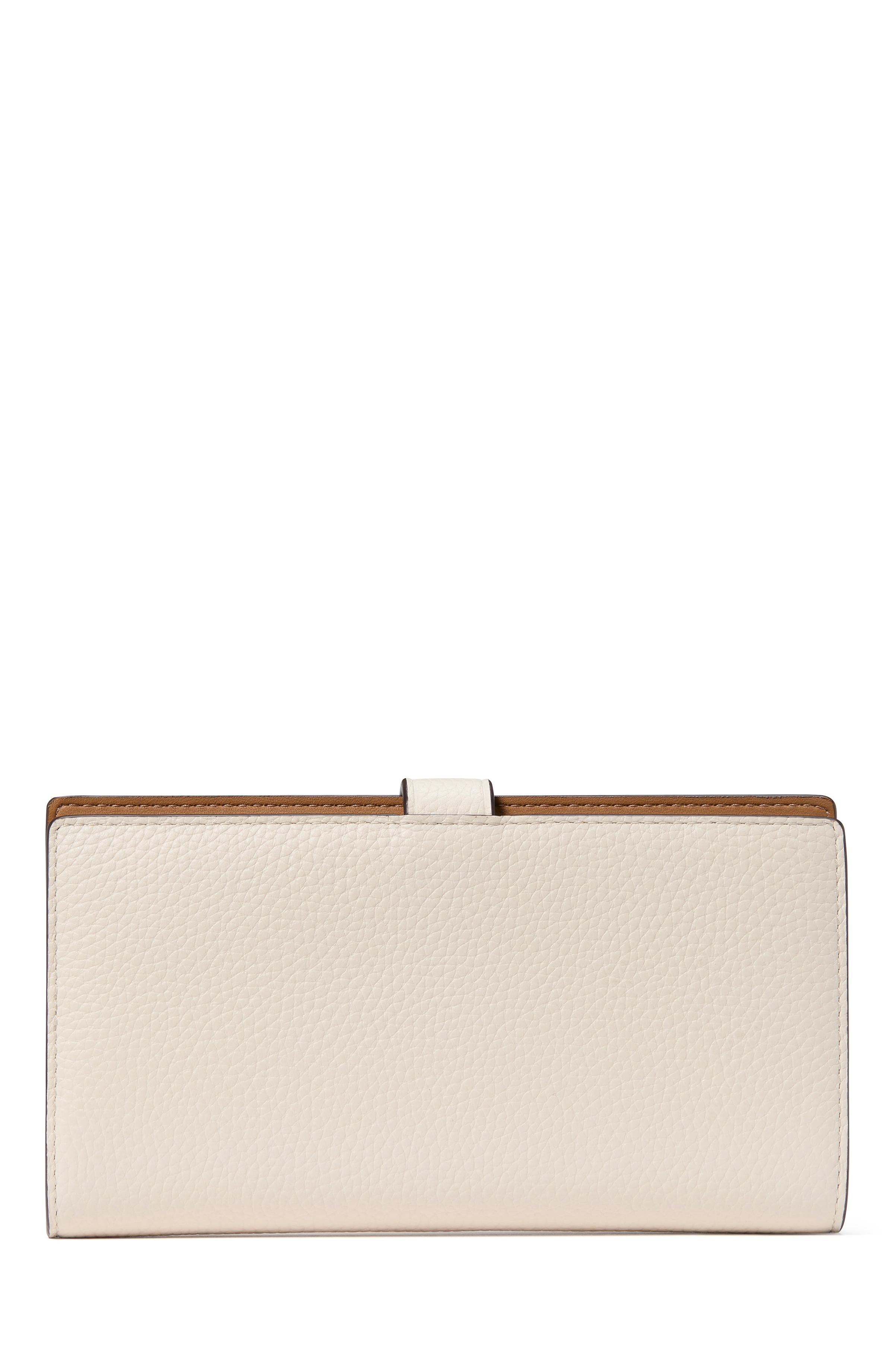 KK728-Ava Colorblocked Bifold Wallet-Parchment Multi