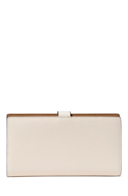KK728-Ava Colorblocked Bifold Wallet-Parchment Multi