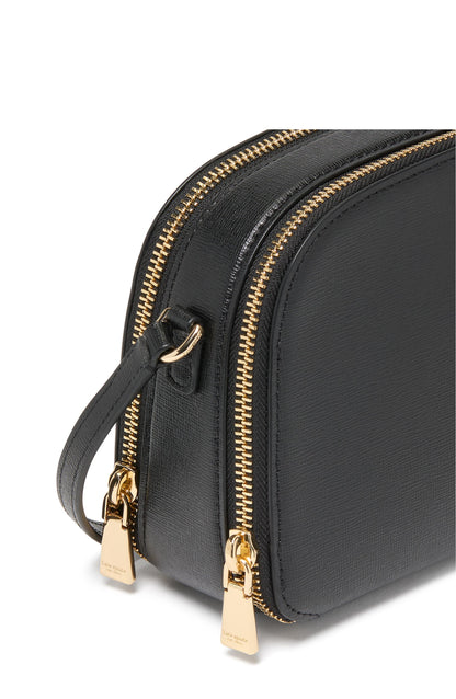 Serena Double Zip Dome Crossbody