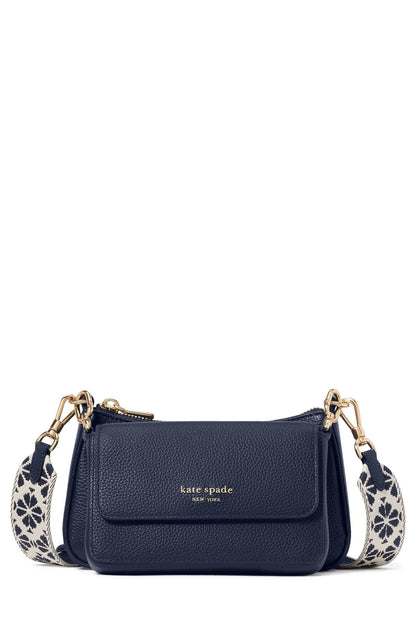 Double Up Webbed Strap Crossbody
