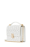 Deco Eyelet Chain Shoulder Bag