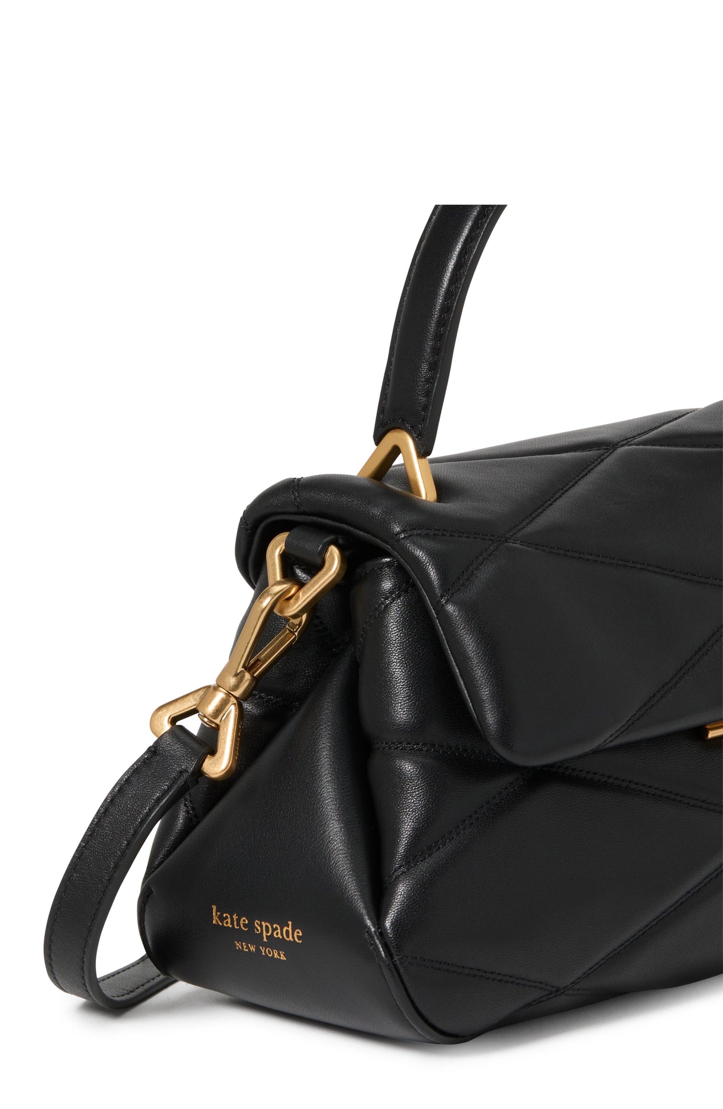 Grace Quilted Top Handle Bag