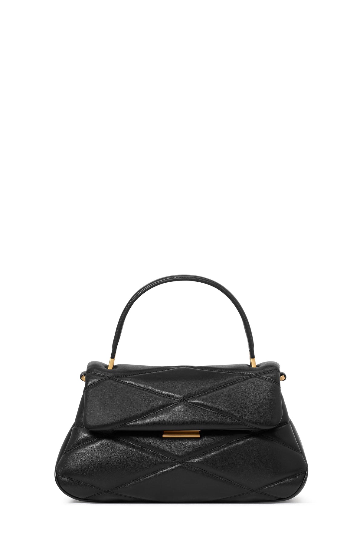 Grace Quilted Top Handle Bag