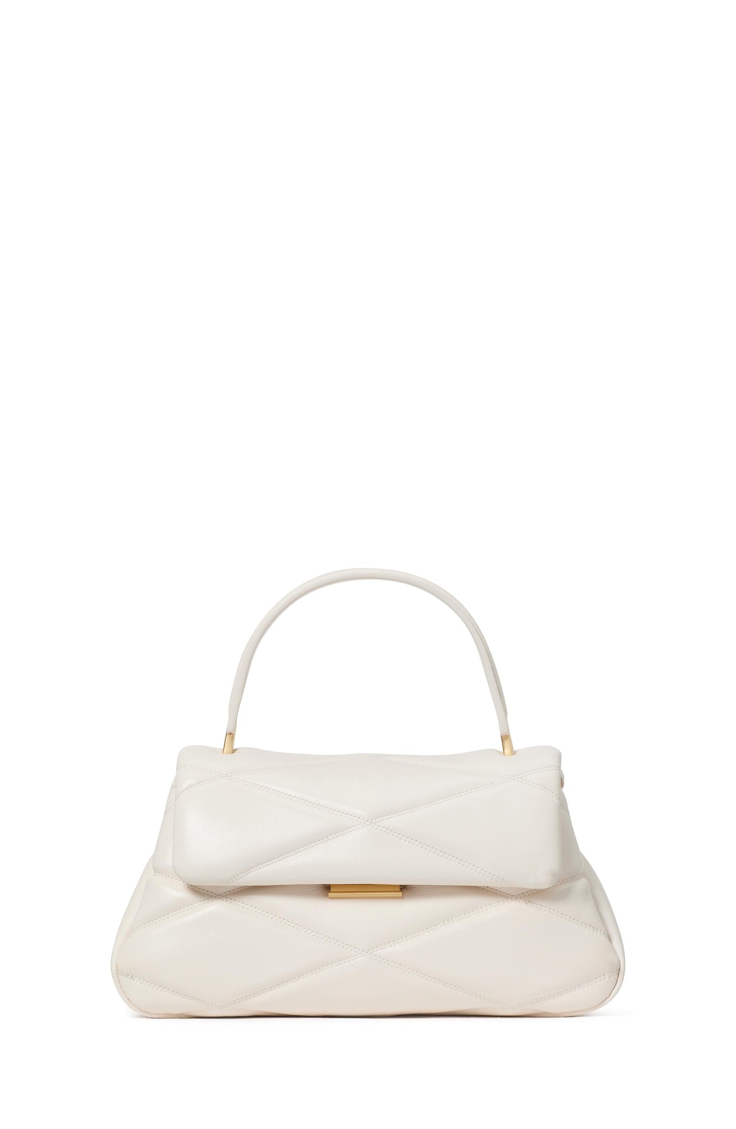 Grace Quilted Top Handle Bag