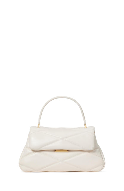 Grace Quilted Top Handle Bag