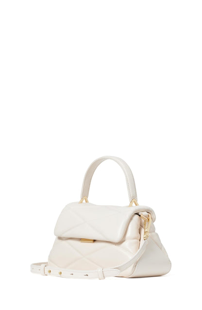 Grace Quilted Top Handle Bag