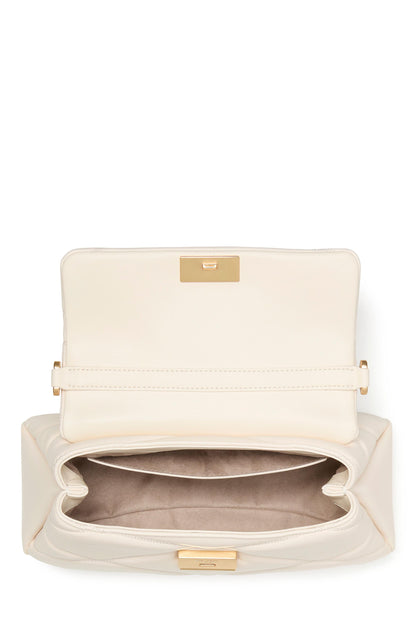 Grace Quilted Top Handle Bag