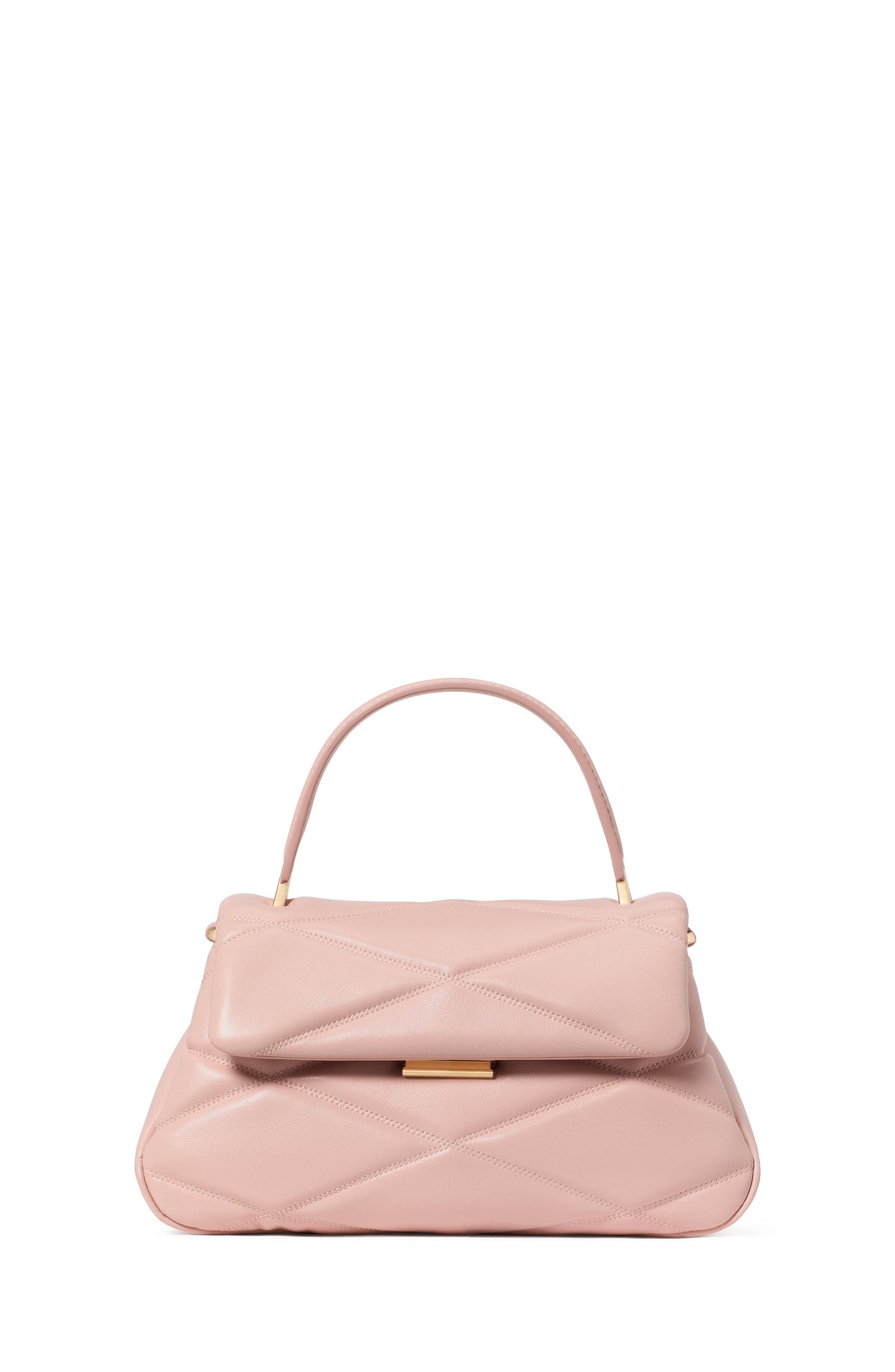 Grace Quilted Top Handle Bag