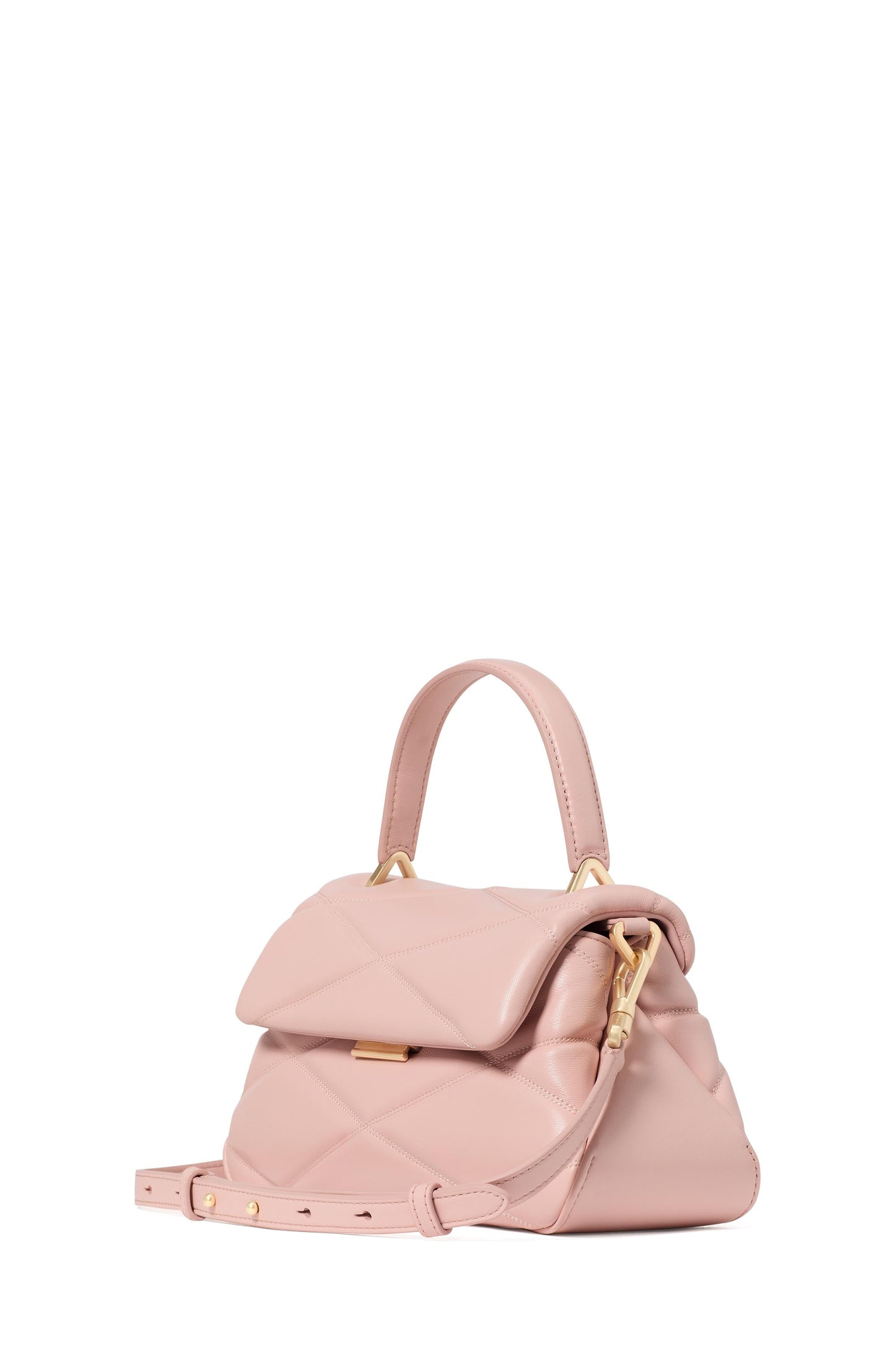 Grace Quilted Top Handle Bag