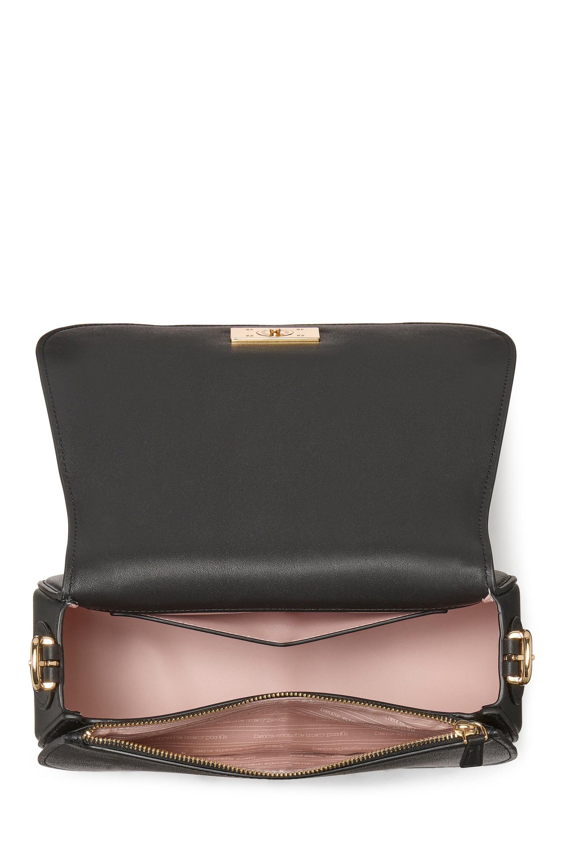 KK817-Nouveau Saddle Bag-Black