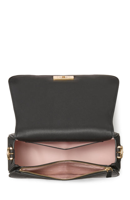 KK817-Nouveau Saddle Bag-Black