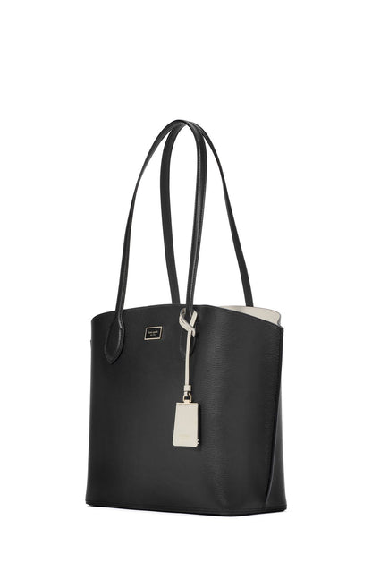 Suite Crossgrain Leather Large Open Tote