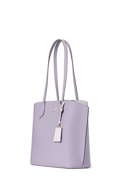 Suite Crossgrain Leather Large Open Tote