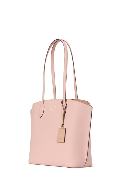 Suite Crossgrain Leather Large Open Tote