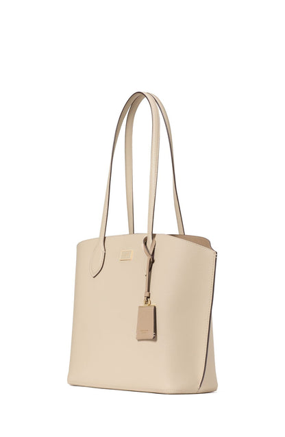 Suite Crossgrain Leather Large Open Tote