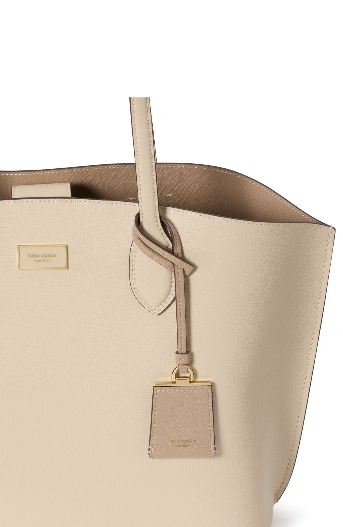 Suite Crossgrain Leather Large Open Tote
