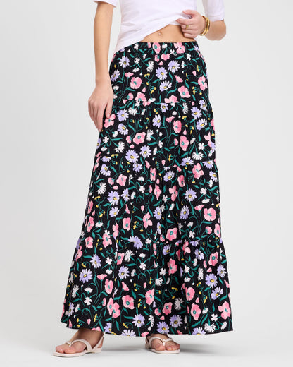 Spring Bouquet Tiered Skirt