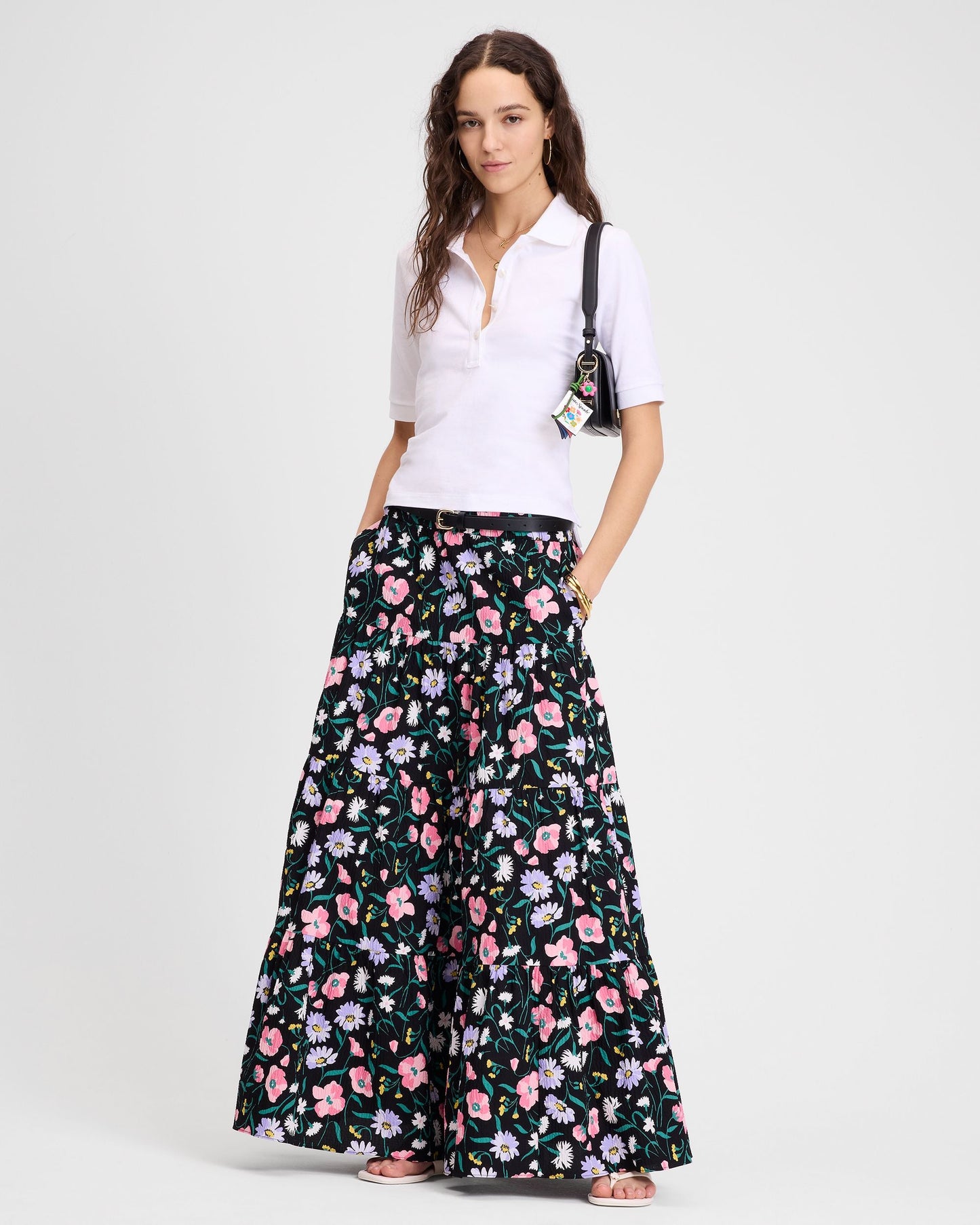 Spring Bouquet Tiered Skirt