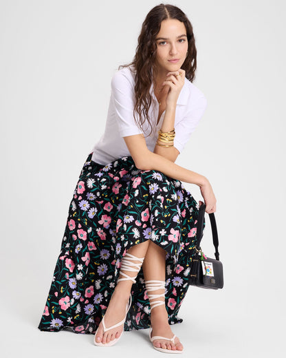 Spring Bouquet Tiered Skirt