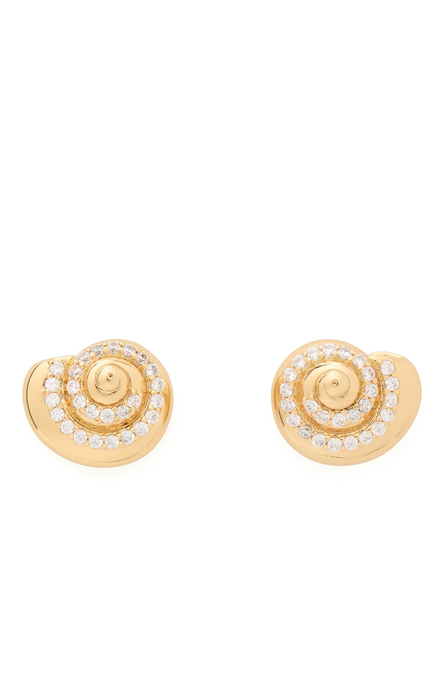 Out Of Office Seashell Studs