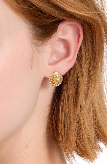 Out Of Office Straw Hat Studs