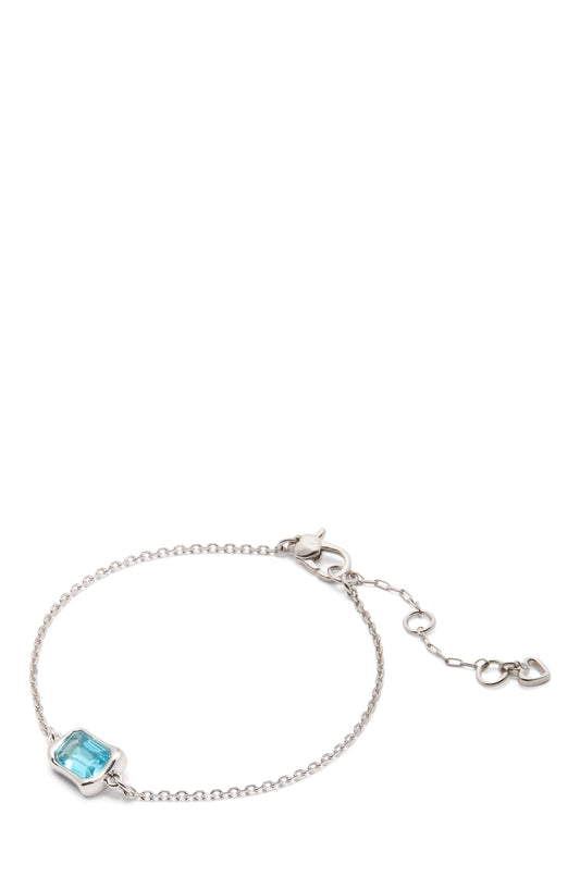 KL313-Molten Glass Solitaire Bracelet