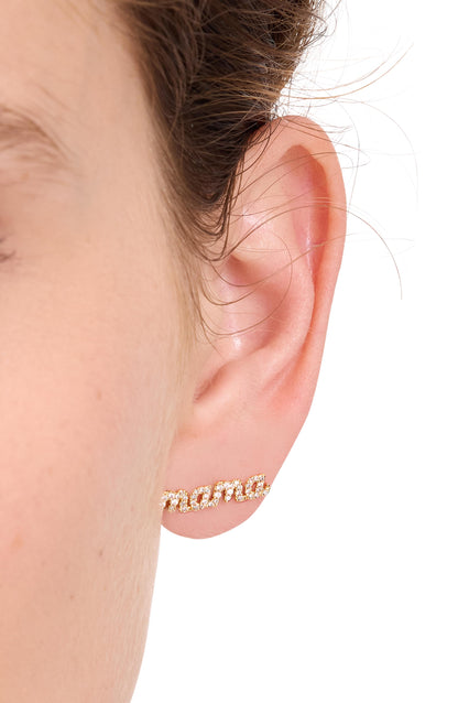 Mama Said Pave Studs