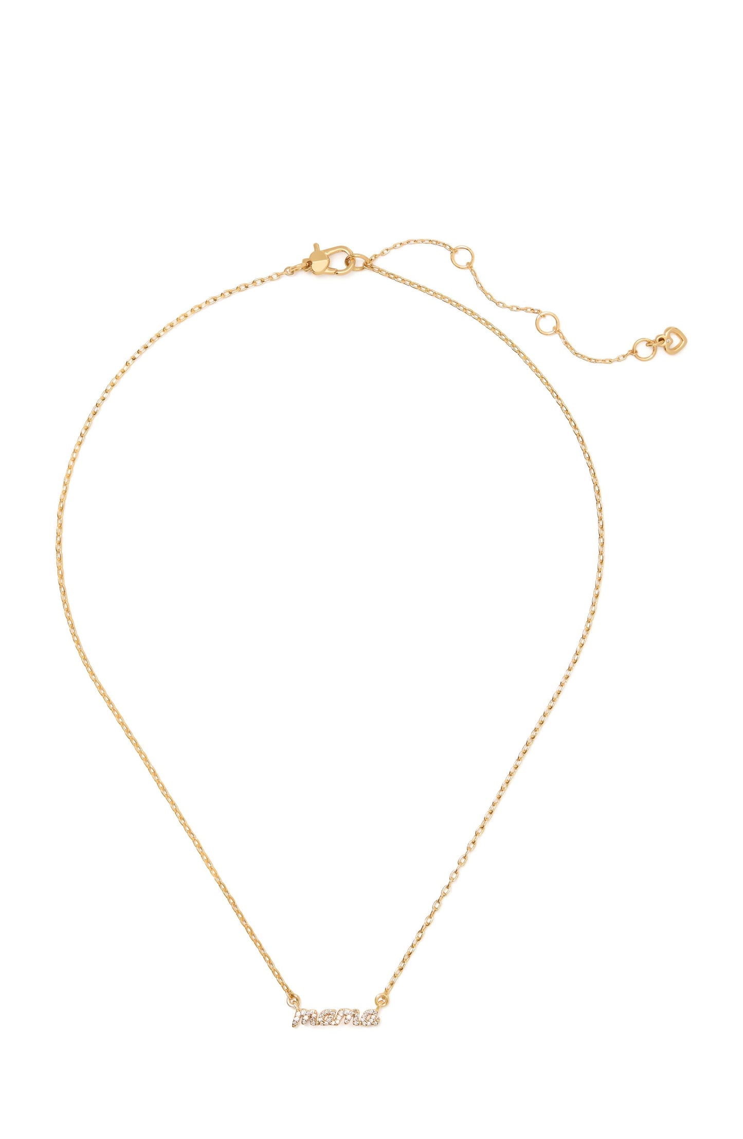 Mama Said Pave Pendant