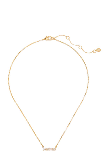 Mama Said Pave Pendant