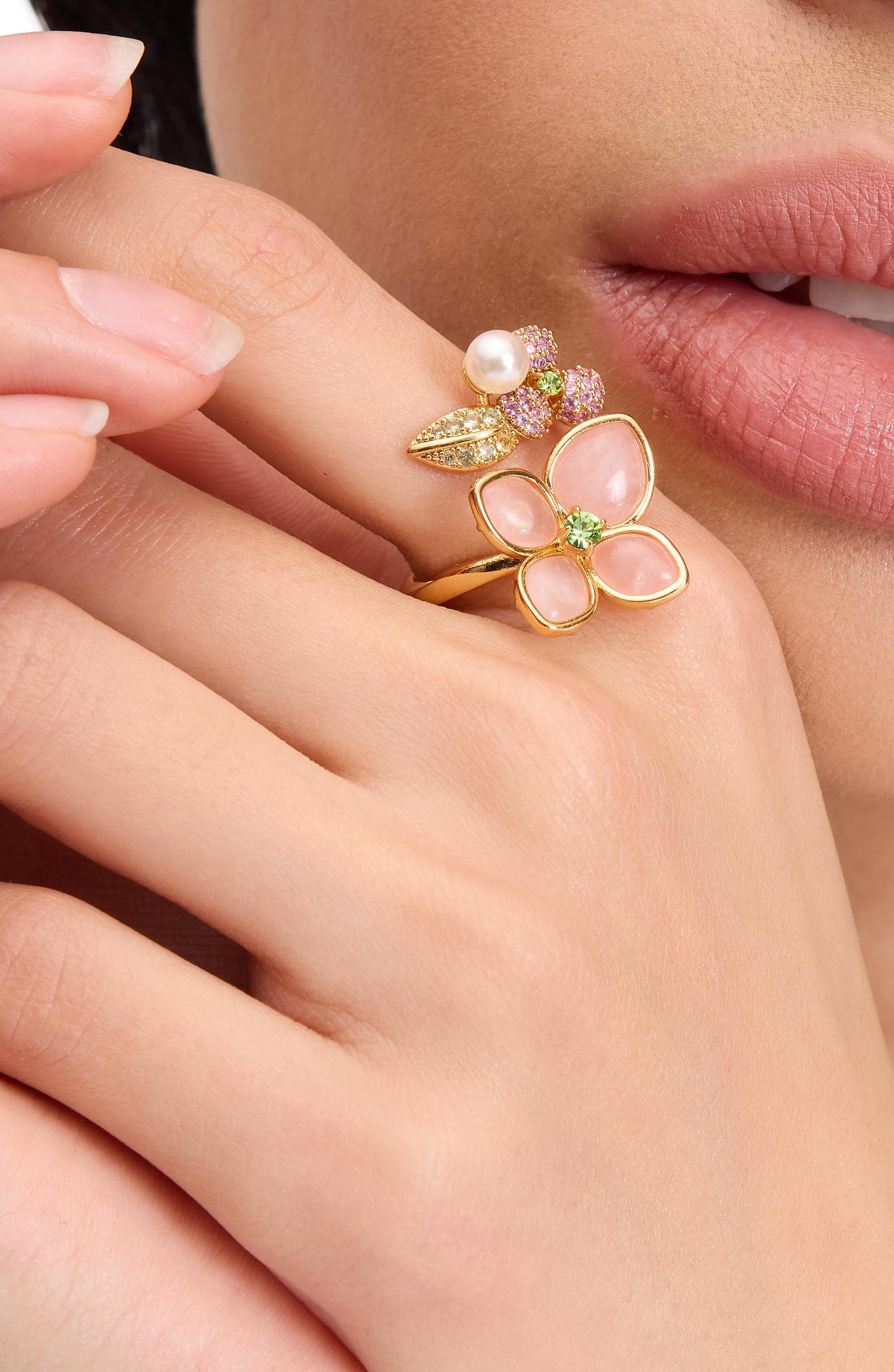 Pastel Petals Ring