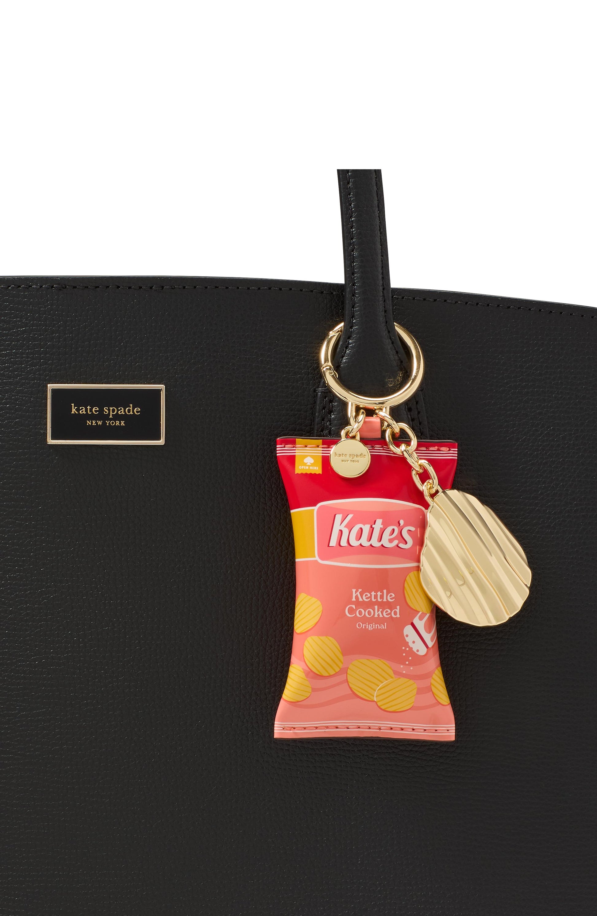 KL632-Snack Time Patent Bag Charm-Multi