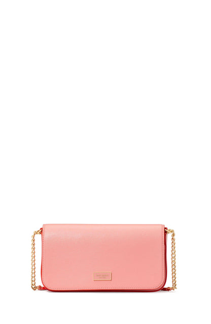 KL638-Serena Pop Trim Chain Wallet-Setting Sun