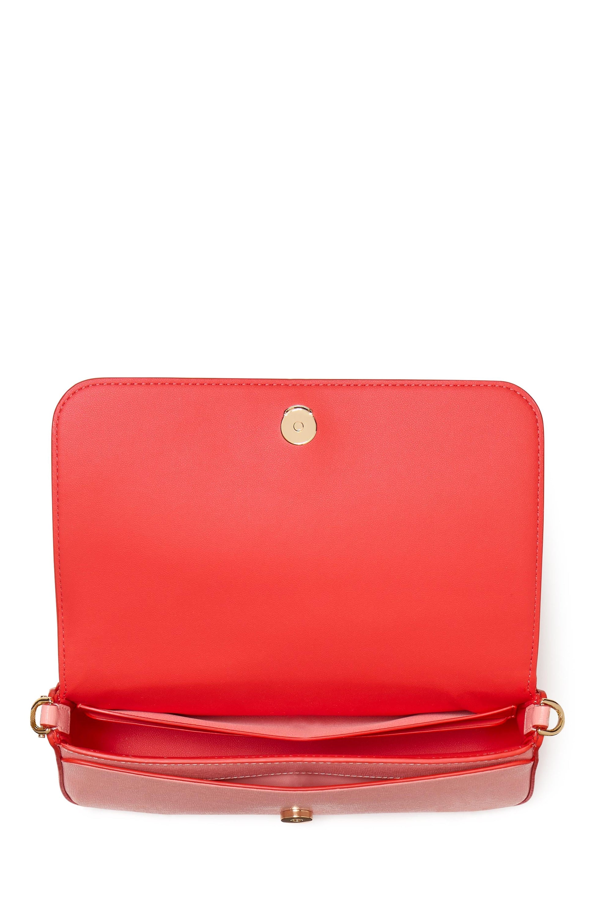 KL638-Serena Pop Trim Chain Wallet-Setting Sun