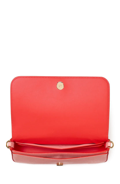 KL638-Serena Pop Trim Chain Wallet-Setting Sun