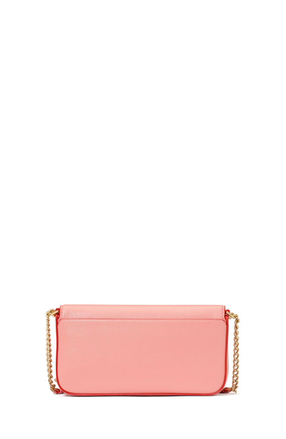 KL638-Serena Pop Trim Chain Wallet-Setting Sun