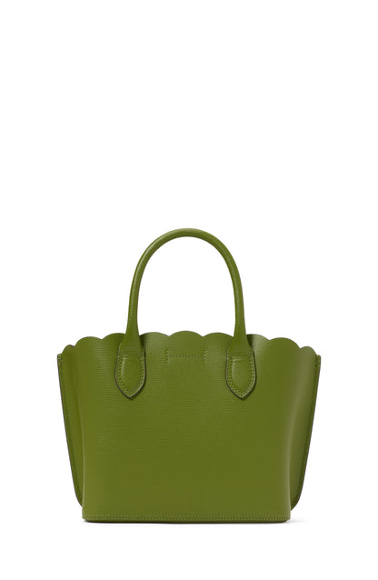KL644-Suite Scalloped Crossbody Tote-Jungle Vine