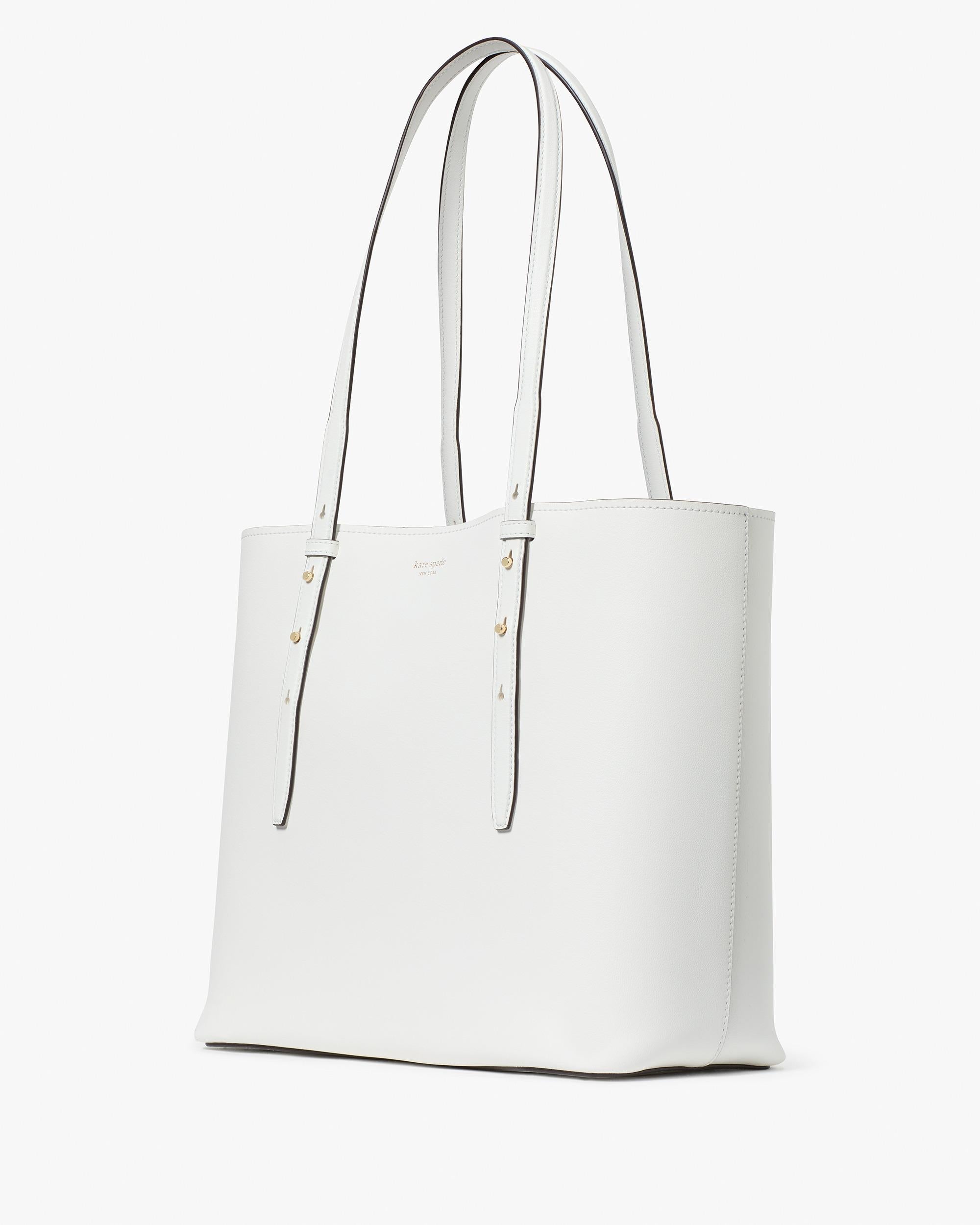 KL669-Do It All Large Tote-True White
