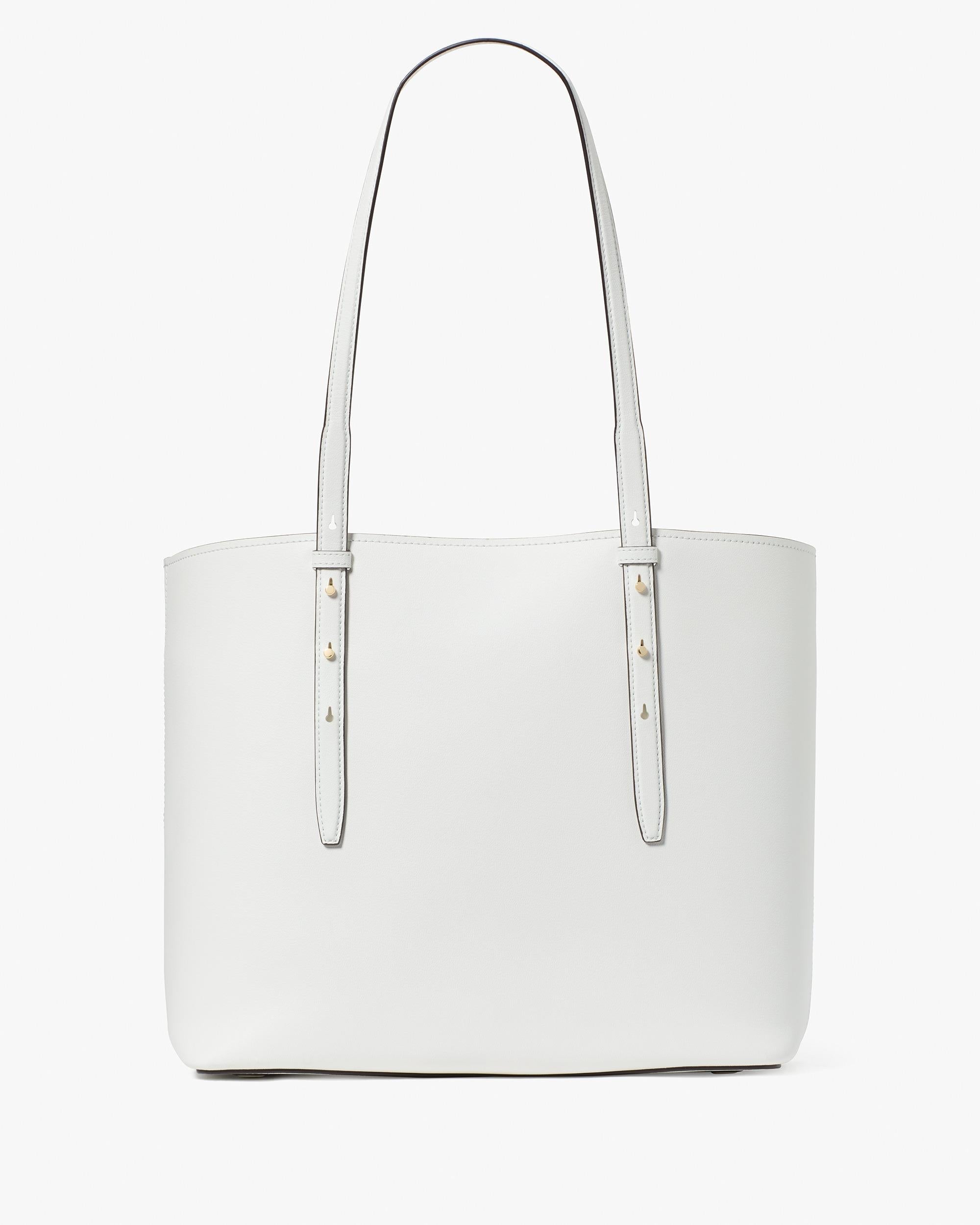 KL669-Do It All Large Tote-True White