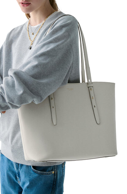 KL669-Do it all Large Tote-Cashew Milk