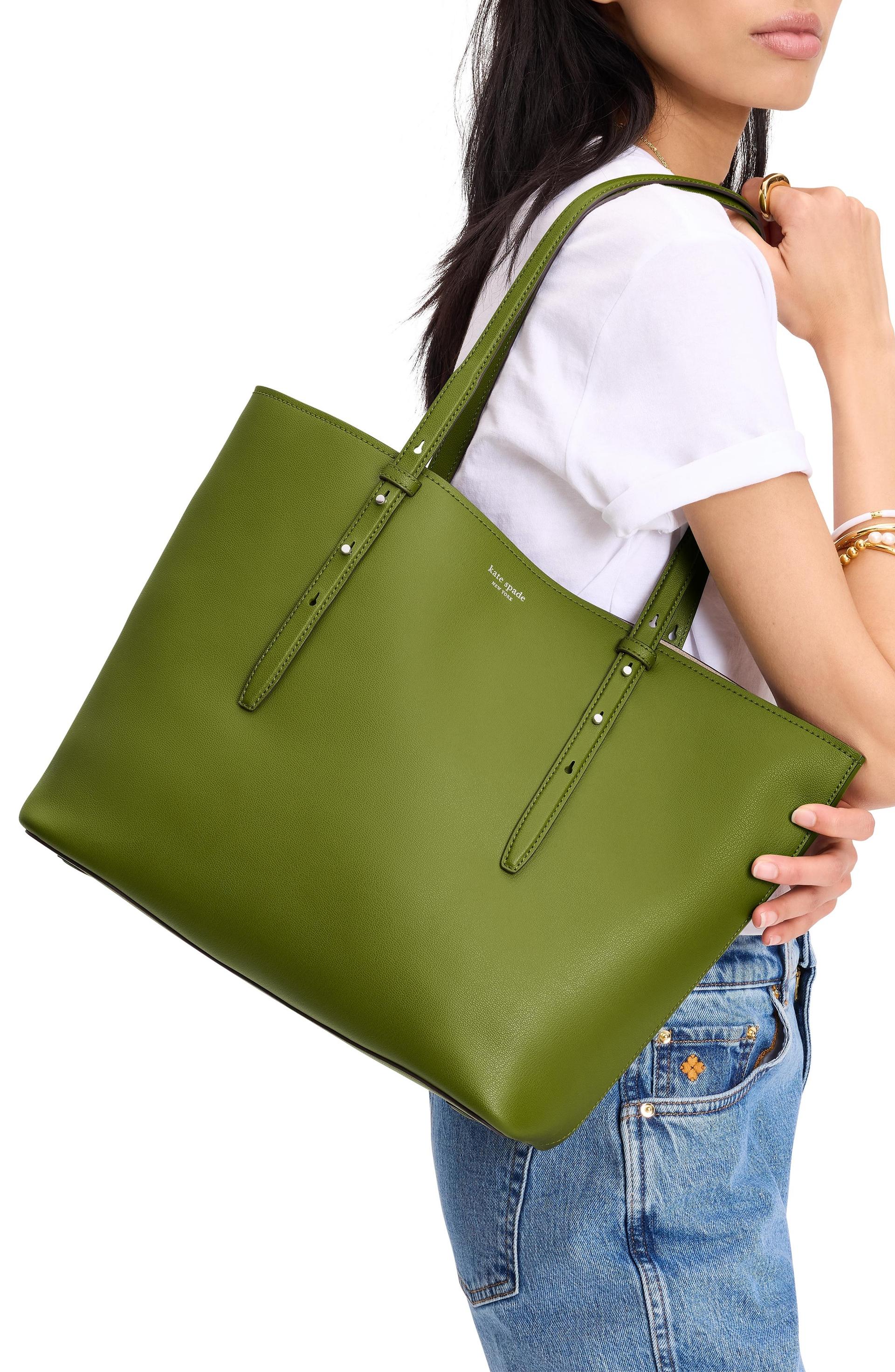 KL669-Do It All Large Tote-Jungle Vine