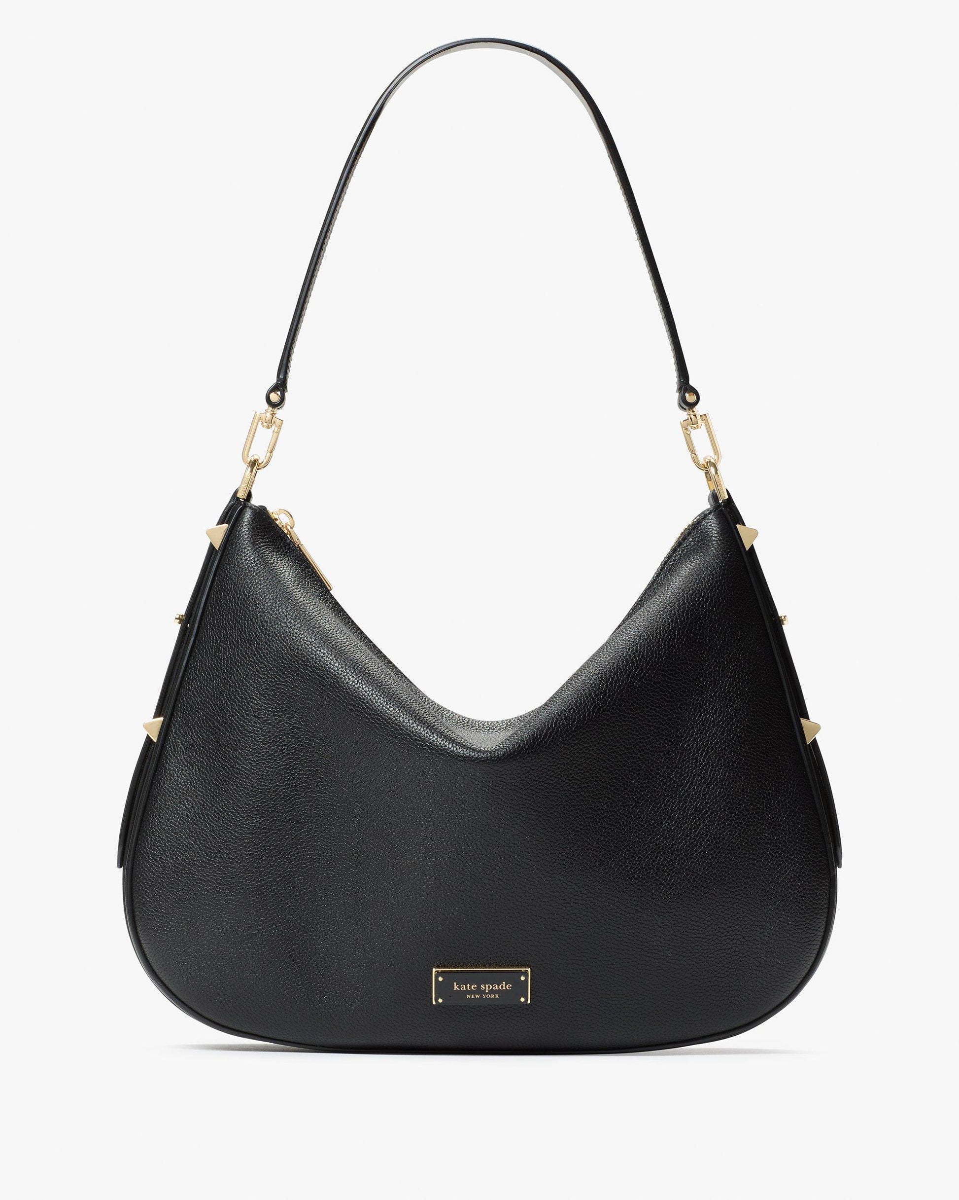KL677-Liv Large Hobo Bag-Black