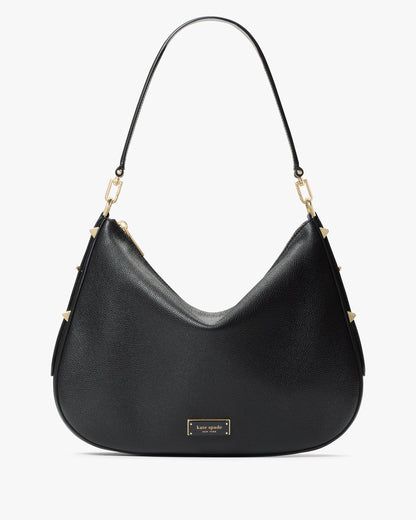 KL677-Liv Large Hobo Bag-Black