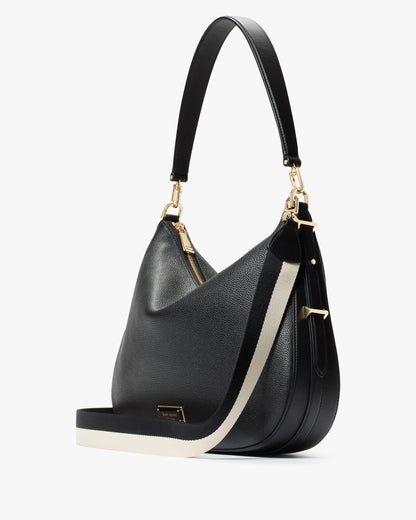 KL677-Liv Large Hobo Bag-Black