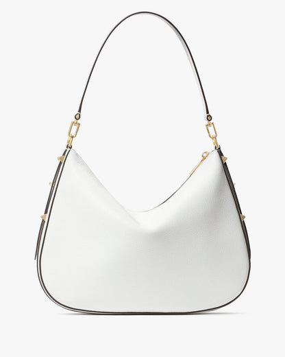 KL677-Liv Large Hobo Bag-True White