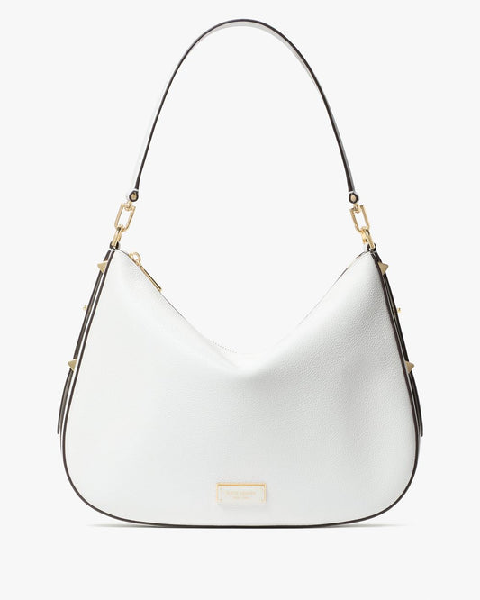 KL677-Liv Large Hobo Bag-True White