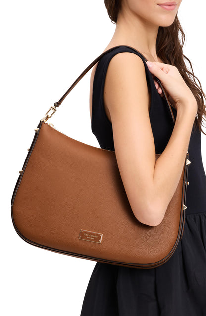 KL677-Liv Large Hobo Bag-Cavern Clay