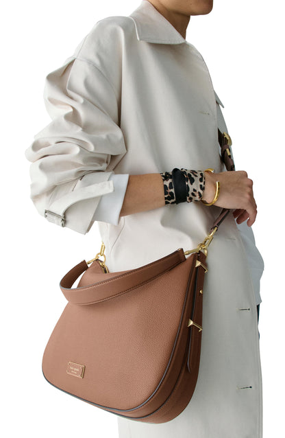 KL677-Liv Large Hobo Bag-Warm Acorn