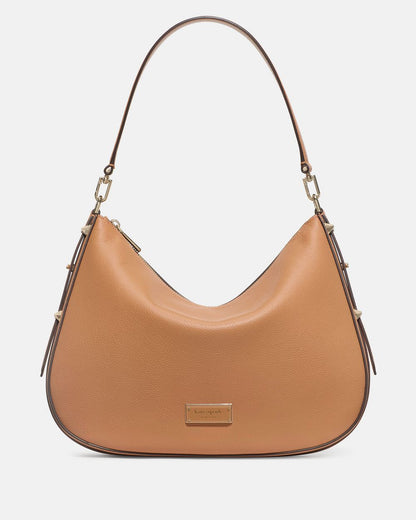 KL677-Liv Large Hobo Bag-Biscotti