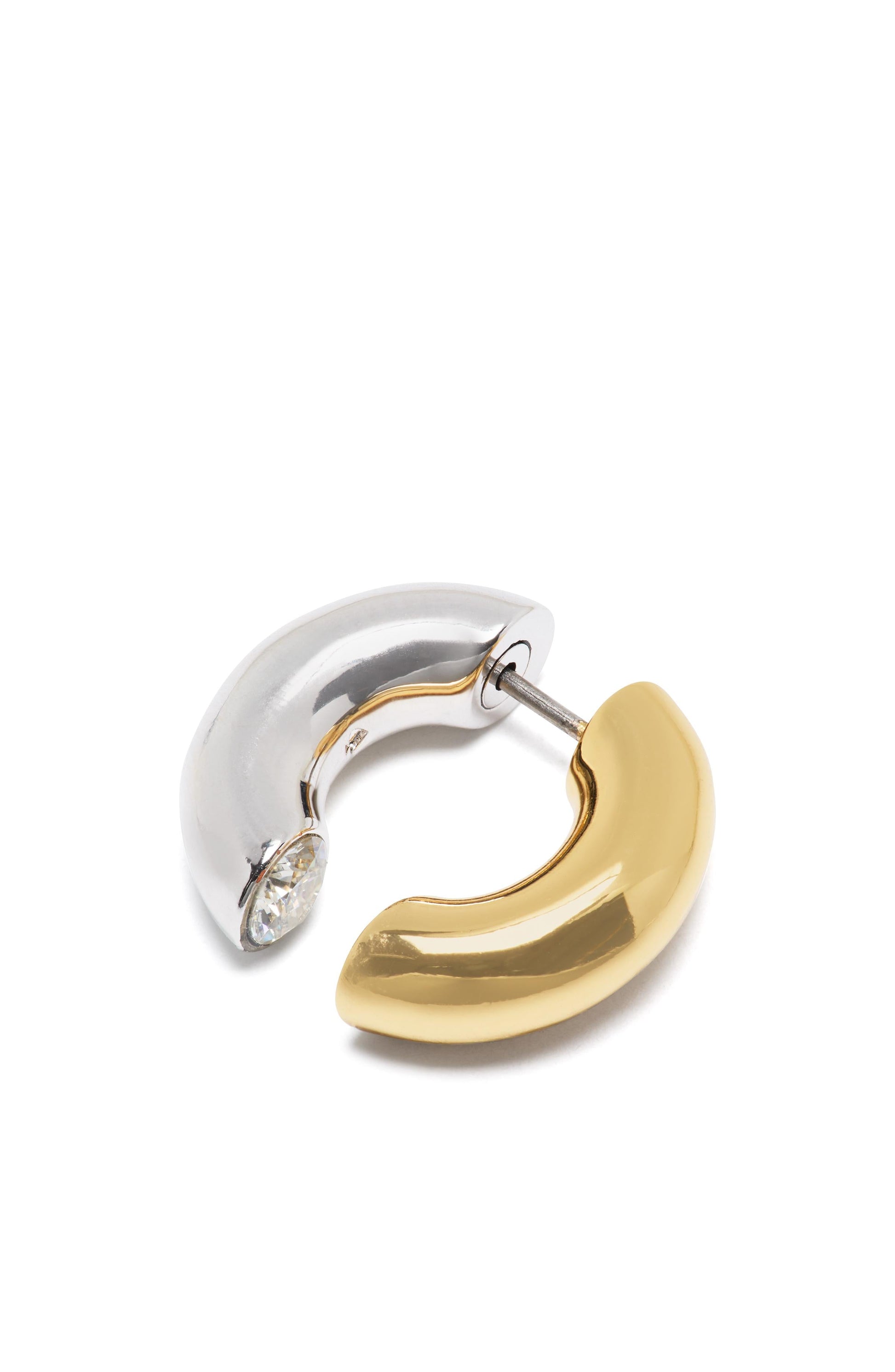 KL761-Interlock Huggies-Silver Gold