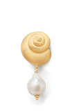 KL783-Beachside Drop Earrings-Gold/Pearl